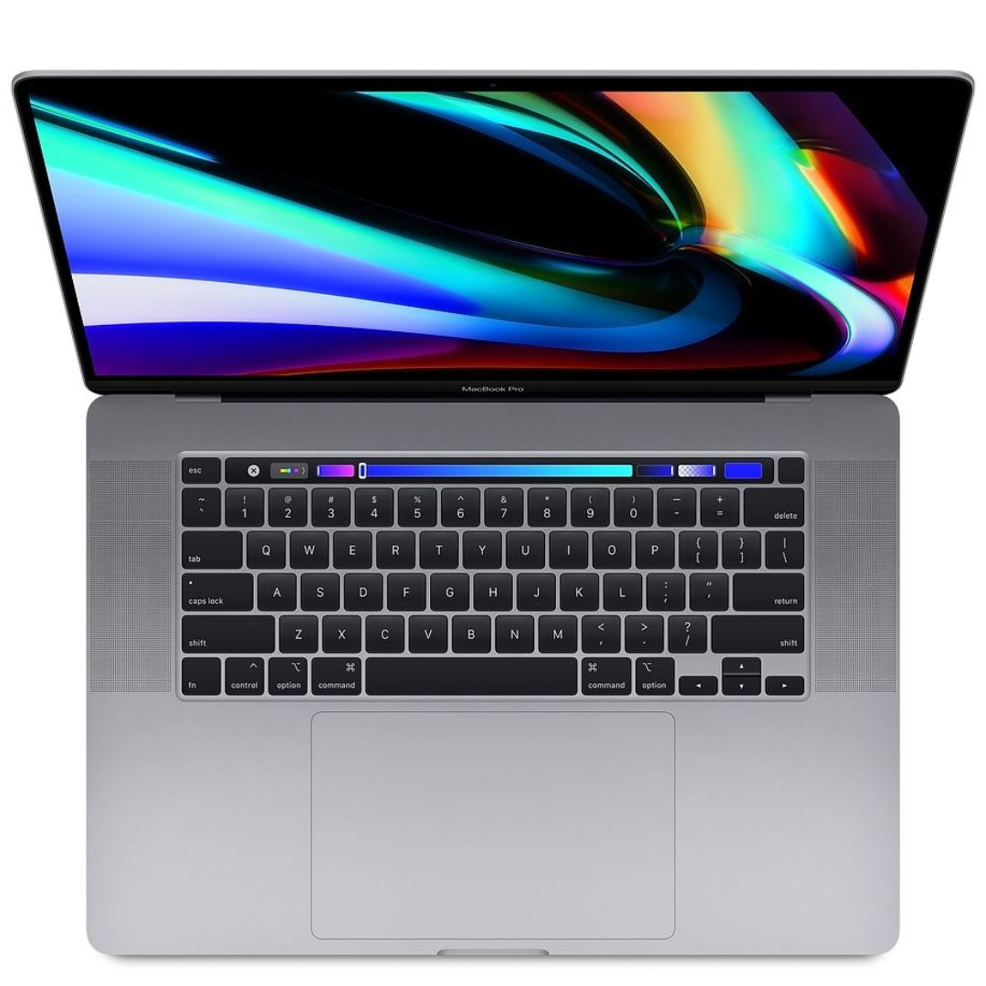 APPLE MacBook Pro 2019 A2141 16" 16 GB 512 GB SSD I7-9750H 2.60 GHz MacOs GRIS ESPACIAL ALEMÁN (Muy Bueno)