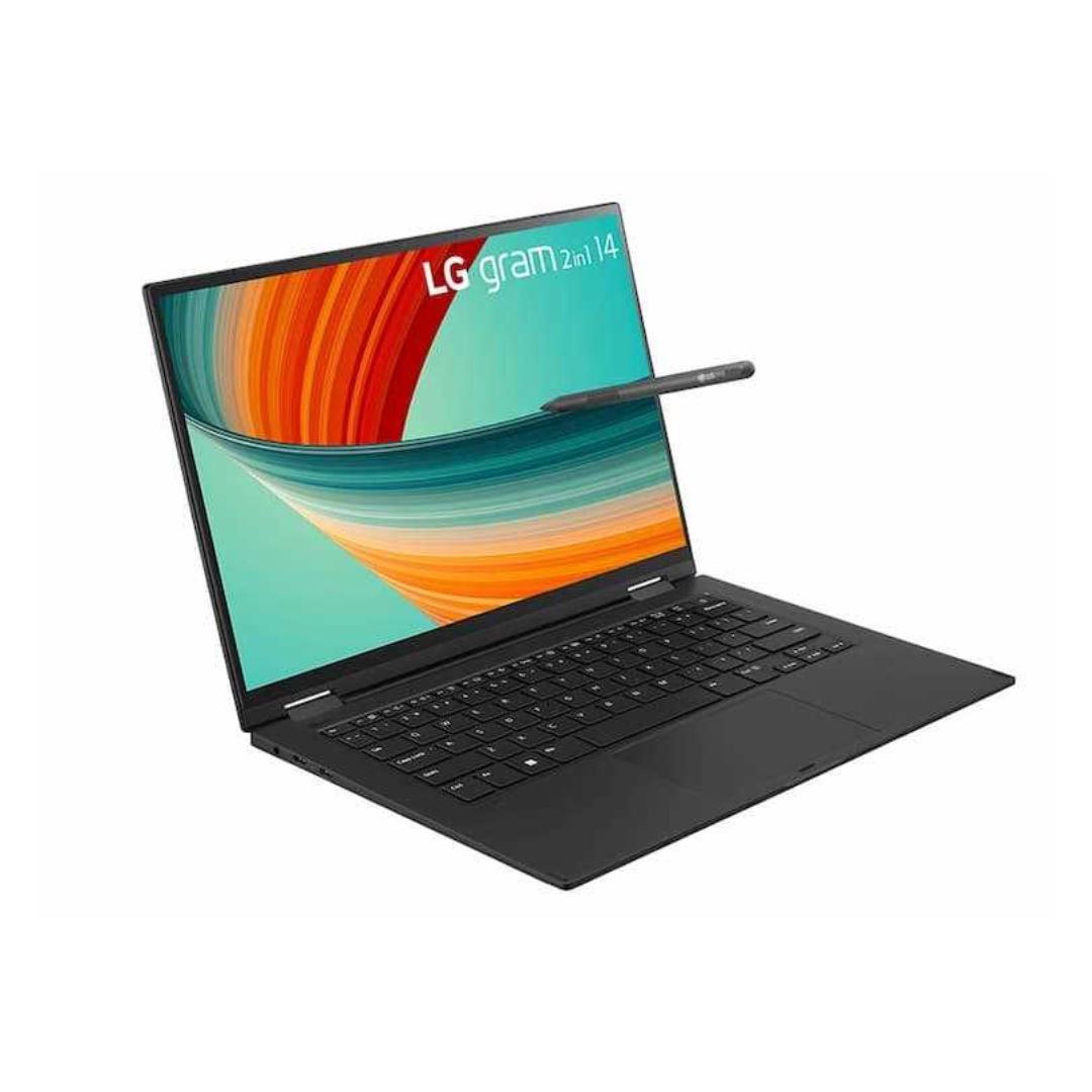 LG GRAM 14T90R-G.AA75A3 14" 16 GB 512 GB SSD CORE I7-1360P 5.00 GHz W11P NEGRO INGLÉS (Regular)