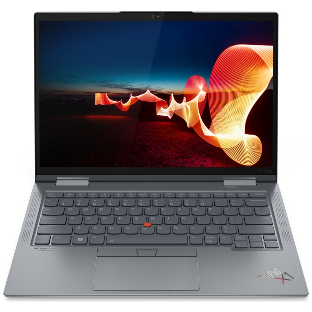 LENOVO THINKPAD X1 YOGA GEN 7 14" 32 GB 256 GB SSD CORE I7-1270P 4.80 GHz W11P GRIS ESPACIAL INGLÉS GB (Aceptable)