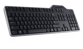 Teclado Dell con tarjeta inteligente KB813--BK-US-EURO (teclas de idioma internacional)