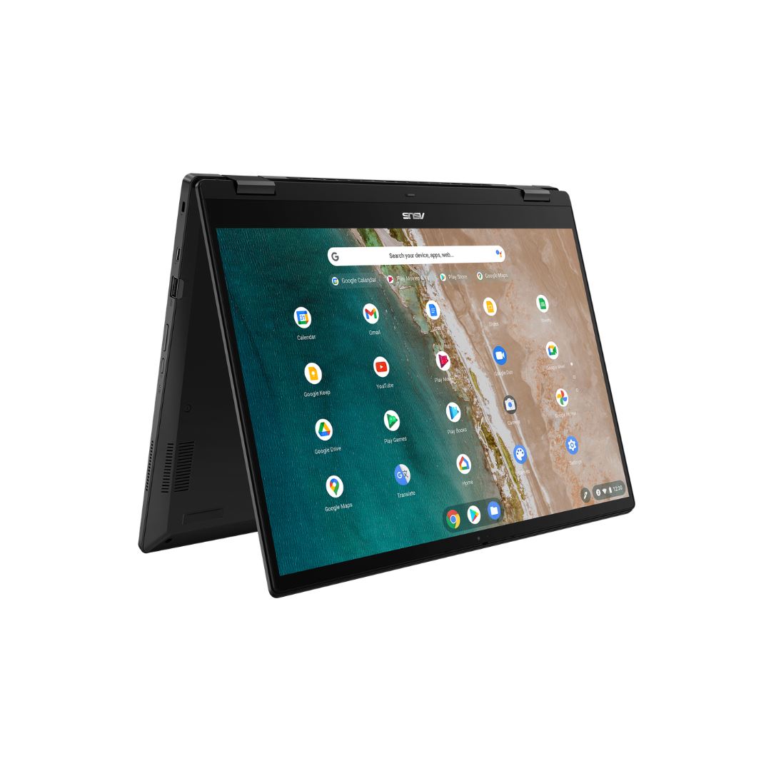 ASUS CHROMEBOOK FLIP CX5 14" 8 GB 256 GB SSD I5-1135G7 2.40 GHz CHROME OS BLANCO INGLÉS (Aceptable)