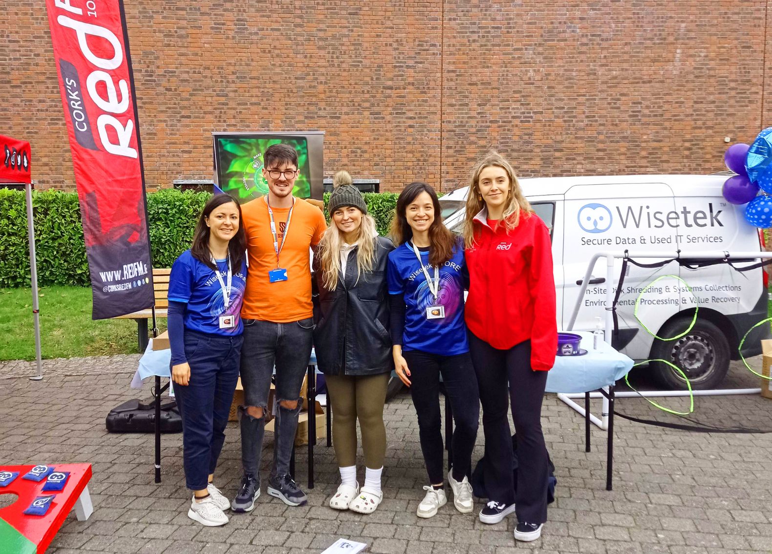 The Wisetek Store team attends MTU Freshers Week
