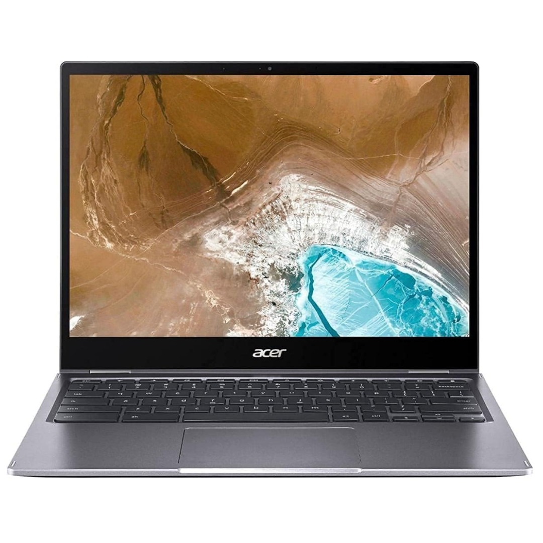 ACER CHROMEBOOK SPIN 713 14" 8 GB 128 GB SSD I3-10110U 2.10 GHz CHROME OS GRIS ESPACIAL INGLÉS GB (Aceptable)