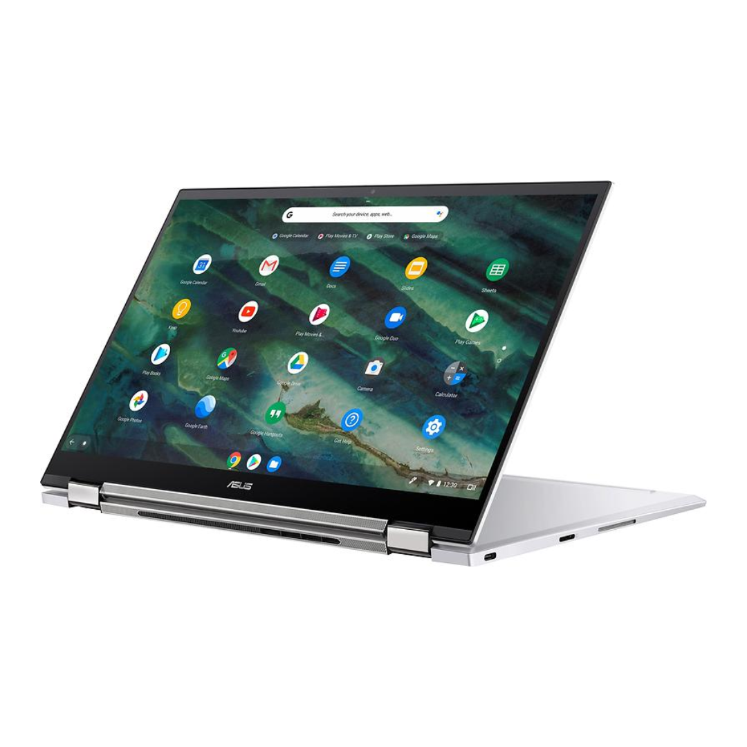 ASUS CHROMEBOOK GIRATORIO CX5 15.6" I3-1115G4 3.00GHZ TECLADO EN INGLÉS, ESTADOS UNIDOS