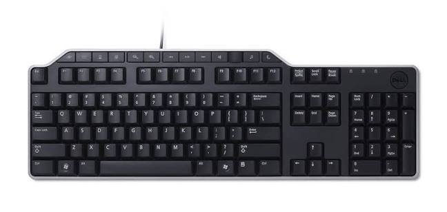 Teclado DELL KB-522 universal USB QWERTY en inglés, negro