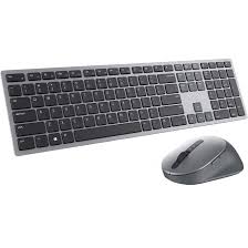 Teclado y ratón inalámbricos Dell Premier Multi-Dispositivo -KM7321WGY-GRE, GRIEGO, QWERTY UK