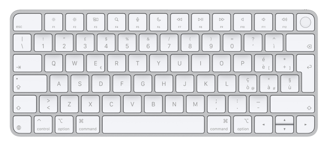 Apple Teclado Mágico MK293T/A - TECLADO ITALIANO Con Identificación Táctil