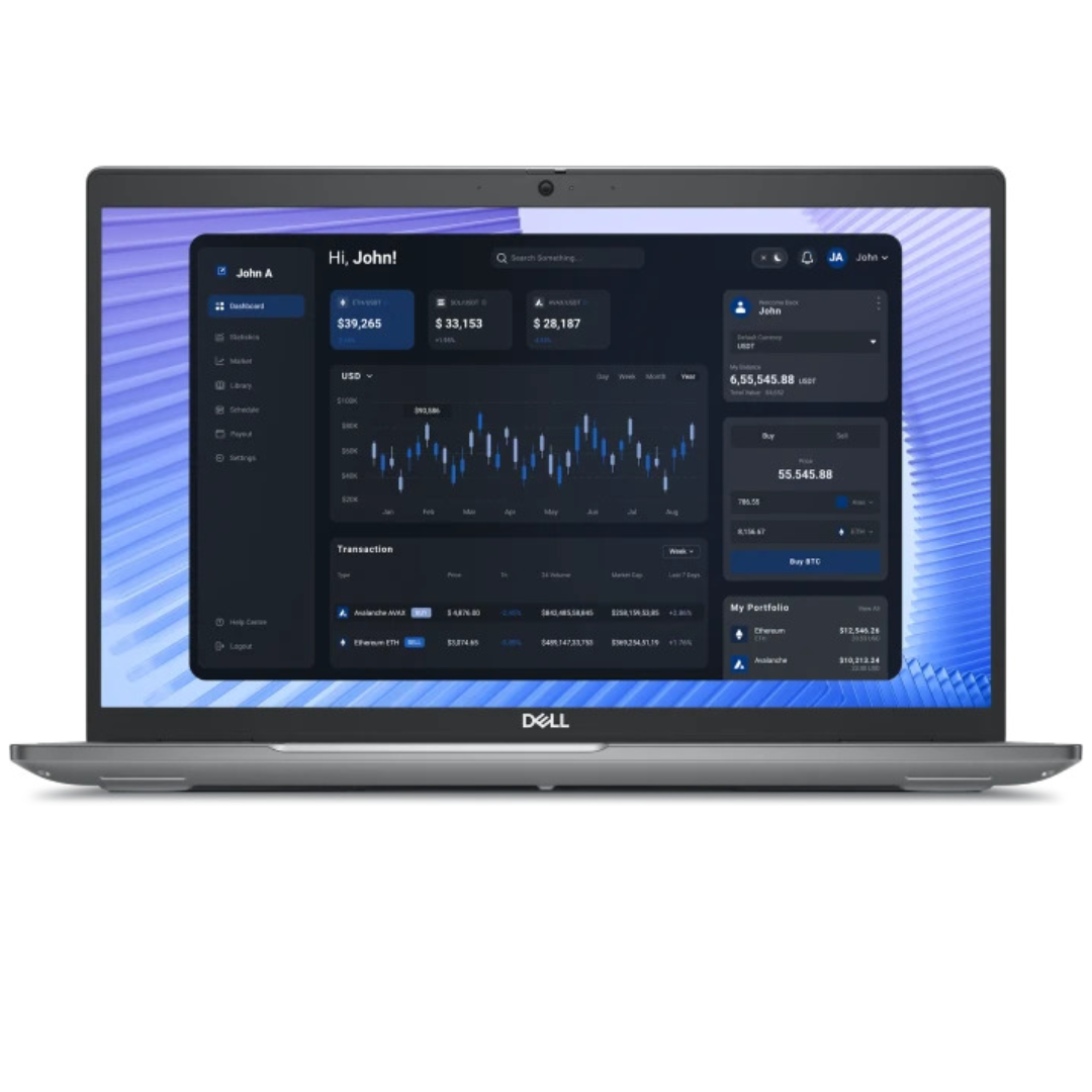 DELL PRECISION 3490 14" 8 GB 256 GB SSD Ultra 5 135H 4.60 GHz W11H PLATA INGLÉS GB (Muy Bueno)